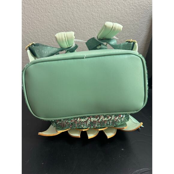 Loungefly Disney Tinker Bell Figural Winged Mini Backpack from Peter Pan New - Picture 6 of 6